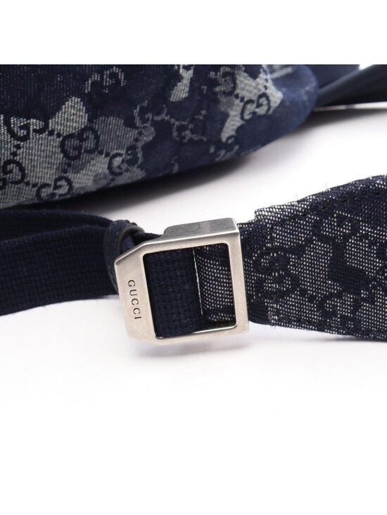 Gucci Backpack GG Denim Indigo Blue main image 6